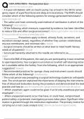 NIFA APRN RNFA - Perioperative Quiz