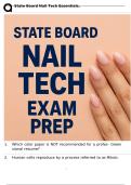 State Board Nail Tech Essentials