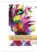 Test Bank for Fundamentals of Human Neuropsychology 8th Edition By Bryan Kolb&comma; Ian Whishaw All Chapter Complete 100&percnt; Newest 2025 Edition