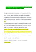 LATEST ACTUAL 2025&sol;2026 Bonent Review Exam Questions & Answers &vert; Already Passed &vert;Verified & Updated