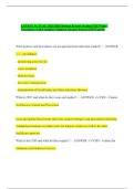 LATEST ACTUAL 2025&sol;2026 Bonent Reveiw Section VIII Water Treatment with Complete Solution Already Passed &vert;2025 Update