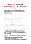 SEM580 Final Exam &ndash; &lpar;2026&rpar; Actual Questions & Answers 100&percnt; Guarantee Pass