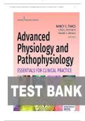 Complete Test Bank for Advanced Physiology and Pathophysiology: Essentials for Clinical Practice 1st Edition by Nancy Tkacs ISBN:9780826177070| Complete Guide A+