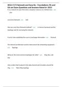 wgu c172 network and security foundations pa and oa set exam questions and answers rated a guaranteed&lowbar;success