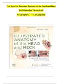 Test Bank For Illustrated Anatomy of the Head and Neck 6th Edition by Fehrenbach All Chapters 1 &ndash; 12 Complete