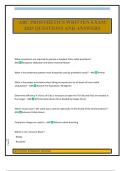 ABC PROSTHETICS WRITTEN EXAM 2025 QUESTIONS AND ANSWER