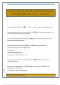 ACCOUNTING CRASH COURSE EXAM 2025 QUESTIONS AND ANSWERS