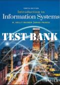TEST BANK &mdash; Introduction to Information Systems&comma; 10th Edition &mdash; R&period; Kelly Rainer&comma; Brad Prince &mdash; ISBN 9781394165711