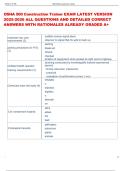 OSHA 500 Construction Trainer EXAM LATEST VERSION  2025-2026 ALL QUESTIONS AND DETAILED CORRECT  ANSWERS WITH RATIONALES ALREADY GRADED A&plus;