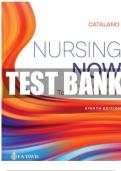 Catalano Nursing Now 8th Edition TEST BANK&comma;ISBN&semi;9780803674882 &vert; All Chapters 1-28 Fully Covered&vert; Complete Guide A&plus;&vert;NEWEST V ERSION&period;