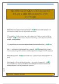 MAMMALIAN GENETICS BCH5413 EXAM 4 2025 QUESTIONS AND ANSWERS