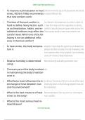 CIH Exam Thermal Stressors 2025&sol;2026 &ndash; Study Guide & Practice Questions