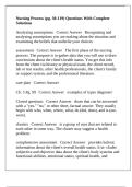 Nursing Process &lpar;pg&period; 30-119&rpar; Questions With Complete Solutions