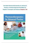 Test Bank Pharmacotherapeutics for Advanced Practice a Practical Approach 5th Edition by Virginia P&period; Arcangelo and Peterson Chapters 1-56