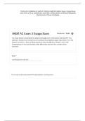 NURS 4581 NURSING OF ADULTS WITH COMPLEX NEEDS AO Exam 3 Escape Room 2025 &colon; Burns&comma; Shock&comma; MODS & DIC Concepts University of Texas at Arlington