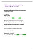 RD Exam Practice Test 1