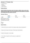 Biod 151 Module 2 2025&sol;2026 Latest Questions & Answers 100&percnt; Accurate Solutions For Guaranteed Success &vert; Expert-Verified&comma; Graded A&plus;
