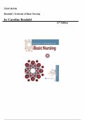 Rosdahl&rsquo;s Textbook of Basic Nursing&comma; 12th Edition &ndash; Caroline Rosdahl &ndash; Test Bank &lpar;Chapters 1&ndash;103&rpar;
