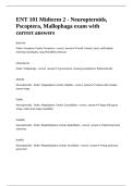 ENT 101 Midterm 2 - Neuropteroids&comma; Pscoptera&comma; Mallophaga exam with correct answers&period;