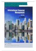 Solution Manual for International Financial Management &lpar;14th Edition&rpar; &ndash; Jeff Madura