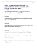 NAPRX &lpar;2025&rpar;Actual Exam Test&vert;COMPLETE QUESTIONS WITH VERIFIED ANSWERS &lpar;100&percnt; Accurate Solutions&rpar;&vert;GET IT A&plus;&excl;&excl;