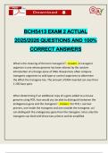 BCH5413 EXAM 2 ACTUAL 2025&sol;2026 QUESTIONS AND 100&percnt; CORRECT ANSWERS
