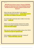 BEFO&sol;IFO Actual Exam Version 2 Newest 2025&sol;2026  Complete All Questions And Correct Detailed Answers  &lpar;Verified Answers&rpar; &vert;Already Graded A&plus;&vert;&vert;Latest Exam  Version&excl;&excl;&excl; 
