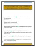 CEPHALOMETRIC ANALYSIS EXAM 2025 QUESTIONS AND ANSWERS