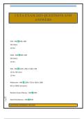 CETA EXAM 2025 QUESTIONS AND ANSWERS