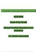 Florida Driver Improvement Final Exam &ndash; 4-Hour BDI &lpar;American Safety Council&rpar; 2025&sol;2026 &vert; Verified Answers Guide