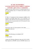 EC 202 &vert; ECONOMICS EXAM QUESTIONS WITH CORRECT VERIFIED ANSWERS &vert; 100&percnt; PASS &lpar;A&plus; CERTIFIED&rpar;