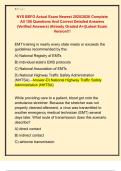 NYS BEFO Actual Exam Newest 2025&sol;2026 Complete  All 100 Questions And Correct Detailed Answers  &lpar;Verified Answers&rpar; &vert;Already Graded A&plus;&vert;&vert;Latest Exam  Version&excl;&excl;&excl;