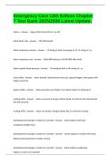 Emergency Care 12th Edition Chapter 7 Test Bank 20252026 Latest Update&period;