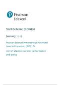 Pearson Edexcel IAL in Economics &lpar;WEC12&rpar;UNIT 2 JANUARY 2025 OFFICIAL MARKSCHEME-Macroeconomic performance and policy