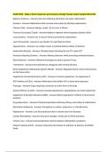 NURS 3550 - Week 4 Exam Questions and Answers Already Passed Latest Update 2025-2026