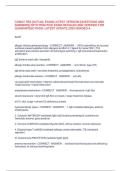 COMAT FBS -ACTUAL EXAM- LATEST VERSION -QUESTIONS AND ANSWERS- WITH PRACTICE EXAM DETAILED AND VERIFIED FOR GUARANTEED PASS- LATEST UPDATE 2025 GRADED A&plus;