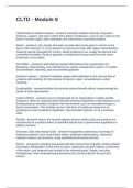 CLTD - Module 8&period; Questions and Answers Fully Solved