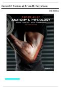 Test Bank for Principles of Anatomy and Physiology 16th Edition by Gerard J Tortora&comma; Bryan H Derrickson &vert; All Complete Chapter 1-29