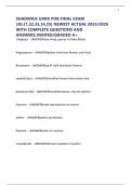 SHADWICK UARK POB FINAL EXAM &lpar;30&comma;31&comma;32&comma;33&comma;34&comma;35&rpar; NEWEST ACTUAL 2025&sol;2026 WITH COMPLETE QUESTIONS AND ANSWERS&period;VERIFED&sol;GRADED A&plus;