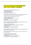 FIN 100 CHAPTER 4 EXAM QUESTIONS WITH 100&percnt; CORRECT ANSWERS 