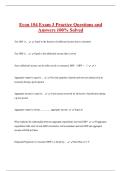 ECON 104 BUNDLED EXAM PACK WITH COMPLETE SOLUTIONS 