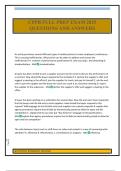 CPPB FULL PREP EXAM 2025 QUESTIONS AND ANSWERS