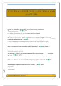 CPSI EXAM PREP 2025 QUESTIONS AND ANSWERS