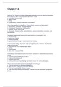 Chapter 4 Questions and Answers 100&percnt; Correct