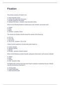 Fixation&period;  Questions with Solutions