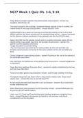 N677 Week 1 Quiz Ch&period; 1-6&comma; 9-10&period; Questions and Answers 2025