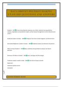 DATA-DRIVEN DECISION MAKING EXAM 2025 QUESTIONS AND ANSWERS