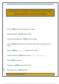 ENERGY&comma; WORK&comma; POWER EXAM 2025 QUESTIONS AND ANSWERS