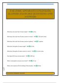 FAE &lpar;FIRE APPARATUS ENGINEER&rpar; ILLINOIS EXAM 2025 QUESTIONS AND ANSWERS