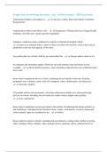 Oregon Law Cosmetology Questions and Verified Answers